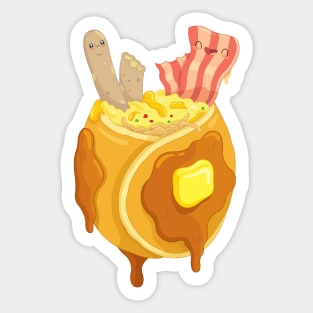 Breakfast Burrito Sticker